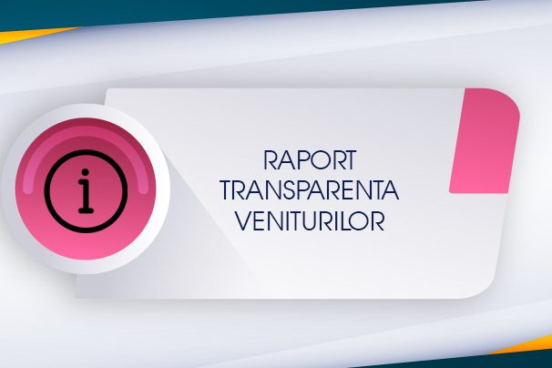 info raport transparenta veniturilor